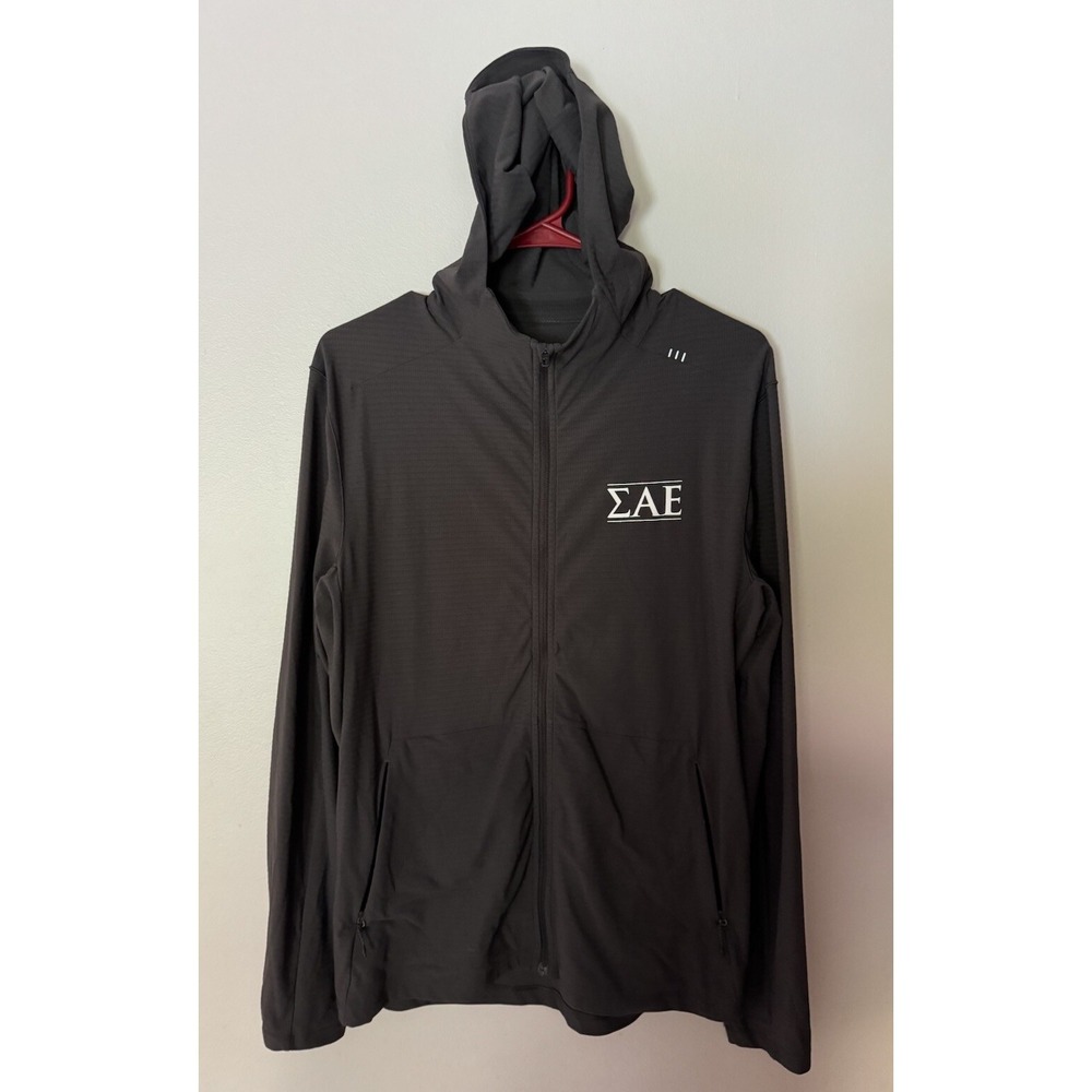 Lululemon Zip Front Hoodie Running Jacket‎ Women's Size Small Gray Casual Daily
